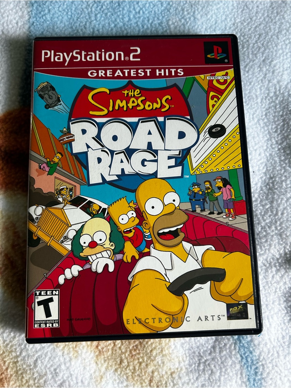 PlayStation 2 Greatest Hits - The Simpsons Road Rage